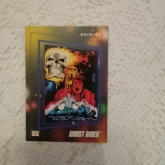 Marvel Other - Ghost Rider Origins 1992 Impel Marvel Trading Card #167
